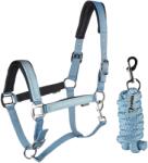 HORKA Lófejkötelet és hosszú pórázt tartalmazó szett Horka Brilliance XFS kék