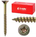 Trojka Edzett Fa Csavar 4x50 mm Égetett 5KG (WHD 4 X 50 - 5KG)