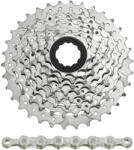 SUNRACE Lemezjátszó szalaggal Sunrace M66 11-32 Shimano-Sram Nickel 32 szürke