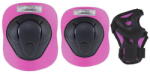 Nils Extreme Görgőskorcsolya, gördeszka és robogó védőkészlet Nils Extreme H210 L fekete|rózsaszín