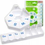  Heti gyógyszeradagoló, tabletta- és vitamintartó, gyógyszeres doboz (PMAUVA0)