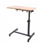  Állítható Laptop Asztal Kerekekkel, 360°-ban Forgatható, Irodába és Tanuláshoz (8050265933881)