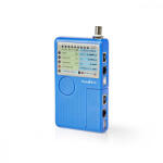 Nedis RJ11 RJ45 USB BNC kábelteszter (NWCTM100BU)