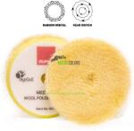 RUPES Tampon de Lână Rupes (Galben-Mediu) Ø130-145mm - Pentru Mașinile LHR și Mille (RU-NW130M)