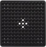 BOTC Csúszásgátló Szőnyeg Zuhanyzóba és Kádba, Fürdőszobai szőnyeg fekete 53x53cm (Non-slip mat)