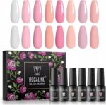 ROSALIND Félig tartós gél lakk körömlakk 8 színben, divatos manikűr (B0BNHT549Q)