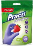 Paclan Egyszerhasználatos Kesztyű Paclan M/L Nitril 10DB Levendula Illatú Erős (25567)