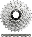 SUNRACE Lemezjátszó szalaggal Sunrace R91 11-28 Route Shimano Nickel 28 szürke