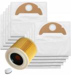 Areose Porzsák Karcher WD2 A2004 2054 MV2 porszívókhoz 6.904-322.0 Szűrő 6.414-552.0 11db (WD2 A2004 2054 MV2)