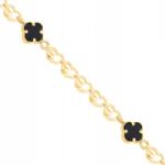 Lovrin 585-ös arany nyaklánc egymáshoz simuló szívecskékkel, ajándékba (61111944)