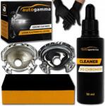 Auto Gamma Króm tisztító készlet reflektorokhoz Tisztítószer, applikátor, kesztyűk