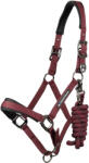 Premier Equine Nylon kötőfék ló számára Premier Equine Corda COB barna|vörös