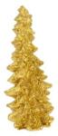  Dekoráció fenyőfa poly 3, 5x0, 5x8, 5cm arany (LR22B-0512)