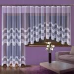 Wisan Elegáns finom jacquard függöny fehér csíkos Cyntia 300x160 cm (AW5900386840960)