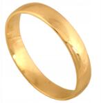 Lovrin Arany karikagyűrű 585 félkör alakú minta esküvőre elegáns r18 14k (Lovrin)