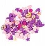  Gombok 100 db fa gomb mix készlet ruhagombokhoz díszítő színes (5905884088593)