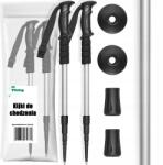 Vitolog Nordic Walking Trekking bot, teleszkópos, 2db, alumínium (Kij trekking laska składana po górach)