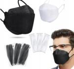  FFP2 sebészeti maszkok 30 db-os csomag, fehér és fekete