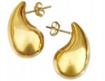 Lovrin Arany fülbevaló 585 divatos nagy cseppek pöttyök stekker könnycsepp ajándékba 14kt