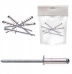 Trojka 3 x 8 mm-es acél szegecs alumínium testtel 50 db (NITM 3X 8)