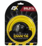 ESX DWK16 Tápkábel Szett Erősítőhöz, 16mm2 Ofc Réz (DWK16)