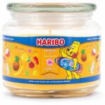 HARIBO illatgyertya Tropical Fun üvegben 300 g egzotikus gyümölcsök (4262399024340)