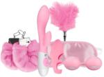 LoveBoxxx I love Pink - vibrátoros kötöző szett (6 részes) - pink - erotikashow