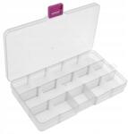  15 Rekeszes Hordozható Átlátszó Tárolódoboz Háztartási/Napi Használatra/Ékszerekhez (EPC_HSO_10G+Color-Transparent)
