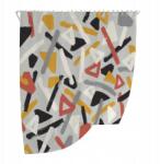  Vízálló, Penészálló Zuhanyfüggöny Fémkarikákkal 180x180 cm (B0C8SBHSKL)