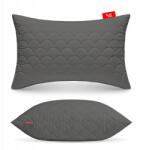 Softimi Allergia Biztos Párna 40X60 cm Cipzárral, Stegelt Szürke, Lengyel (PILLOW-40X60-GRAY)