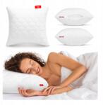 Softimi Szállodai Párna Jancsi 40x40CM Antiallergén Steppelt Vastag Cipzáras (PILLOW-40x40-PIK)