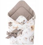 Jukki Babarózsaszín 80x80 cm-es pólya, takaró, pamut Jukki (5904506818761)