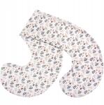 Jukki Huzat "C" Típusú Többfunkciós Terhességi Párnához, Alváshoz, Pamut (5904506831074)