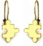 Lovrin Arany fülbevaló 585 puzzle minta 0, 87g ajándék divatos design 14kt (Lovrin 47676)