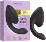 Womanizer Next Duo - 2in1 G-pont vibrátor (fekete) - sexshopcenter