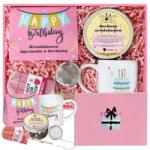 Cup&You Szülinapi Box ajándék szett csokoládé teafőzővel bögre