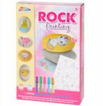 Grafix Kreatív Festőkő Szett csillámpor festékek matricák Grafix Rózsaszín (096476)