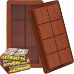 Termiczne Csokoládé öntőforma 10x20x3cm 2db Forma szilikon csokoládé tábla (5900009273816)