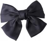  Kokárda Hajcsat Nagy masni hajdísz divatos fekete (Duża kokardka spinka do włosów czarna)