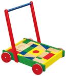  Járásfejlesztő kocsi (színes építőkockákkal)