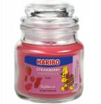 HARIBO Illatos gyertya Haribo Strawberry Happines Epres gumicukor illatú 85 g (4260725363521)
