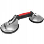 Maan Dupla alumínium tapadókorong üveghez, 2 x 123 mm, teherbírása 120 kg Maan (0932)