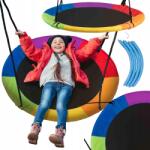 Lewer Tartós Gólyafészek Hinta Gyerekeknek, Erős, Nagy, XXL Méretű (huśtawka ogrodowa 100cm mocna bezpieczna XXL)