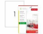 Tanex Etichete autoadezive transparente, 1/A4, 210 x 297mm, 25 coli/top, TANEX (TX-TW-2000T)