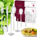 Gerlach 136 Db-os Evőeszköz Szett Fényes 24 Személyes Evőeszköz Szett Doboz Gerlach Flames (0368P / FLAMES)