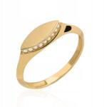 Lovrin Arany gyűrű 585 14k ovális cirkóniákkal 1.48g 17-es méret (58717421)