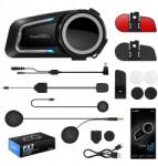 FODSPORTS Intercom Fodsports FX7 Mesh Rendszer Bt 5.4 10 Motoros Részére, Kettős Mag+fm