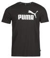 PUMA Rövid ujjú pólók ESS LOGO TEE Fekete US XS