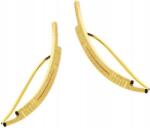 Lovrin Arany fülbevaló 585 Divatos Fülékszer ajándék 14kt modern minta neki (Lovrin 58694)