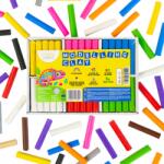 Creative Deco Gyurma készlet gyerekeknek, 12 szín kreatív játékhoz, ragasztáshoz (X0027Y9PO7)